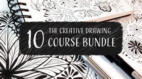 creative drawing 10 course bundle jspcreate