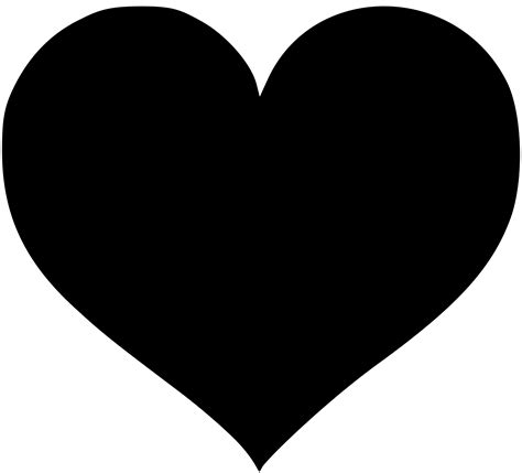 Black Heart Clipart Adding Passion And Depth To Your Designs