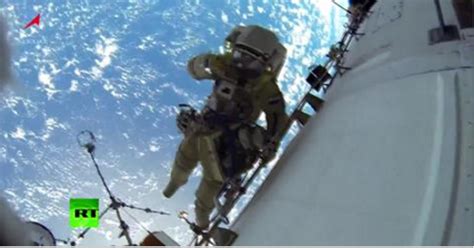 Russian Cosmonaut Duo Perform 5 Hour Spacewalk Outside Iss ~ Online News
