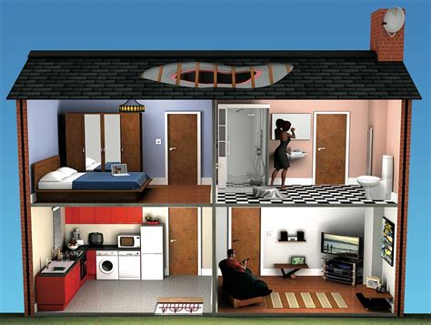 Modern House Graphic Design Photorealistic Cgi Information Graphics