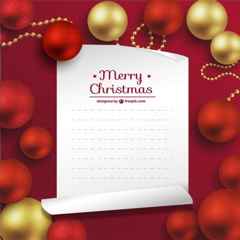 Merry Christmas Card Template Vector Free Download