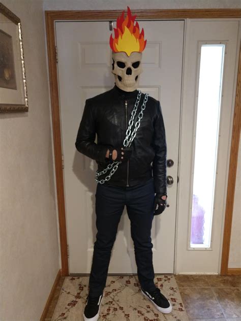 Halloween Ghost Rider Costume Rshield