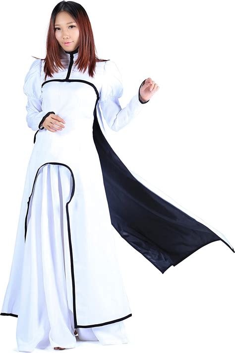 De Cos Bleach Cosplay Costume Inoue Orihime White Black Arrancar Outfit V1 Set Amazon Ca
