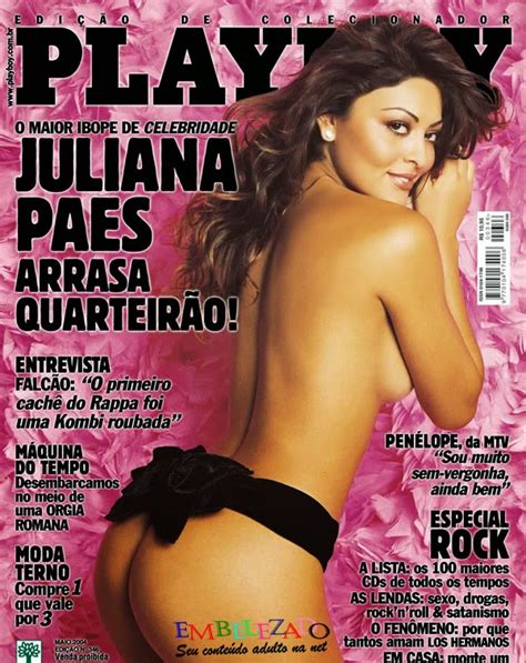 Todas As Fotos De Juliana Paes Nua Pelada Na Playbabe Pense Num Muido Muitas Gostosas Peladas