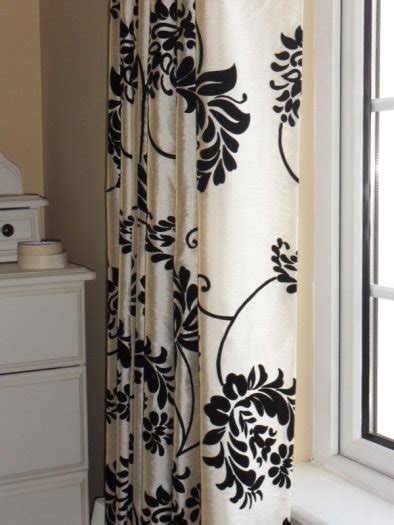 Our blackout window curtains are a denser alternative to your standard window curtain, blocking out most light and proudly featuring your favorite designs. Cream Faux Silk Eyelet Curtains With Raised Black Velvet ...