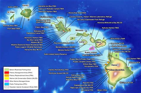 Hawaii Cartes Géographiques Dhawaï États Unis