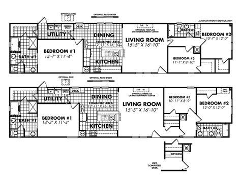 Legacy Housing Single Wide Modular Manufactured Mobile Homes