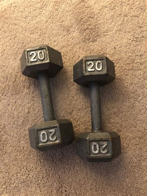 20 Lbs Dumbbell For Sale In Chicago Il Offerup