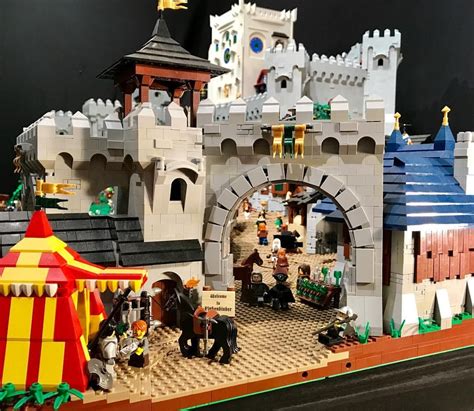 Castle Finkenbinder Outside The East Gate Of The Town Lego Medieval