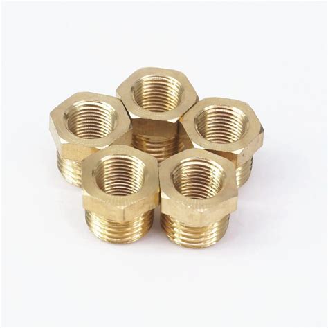 Featured Products Bsp 18 1 Male To Female Thread Coupler Reducer Brass Fitting Pneumatic Pipe