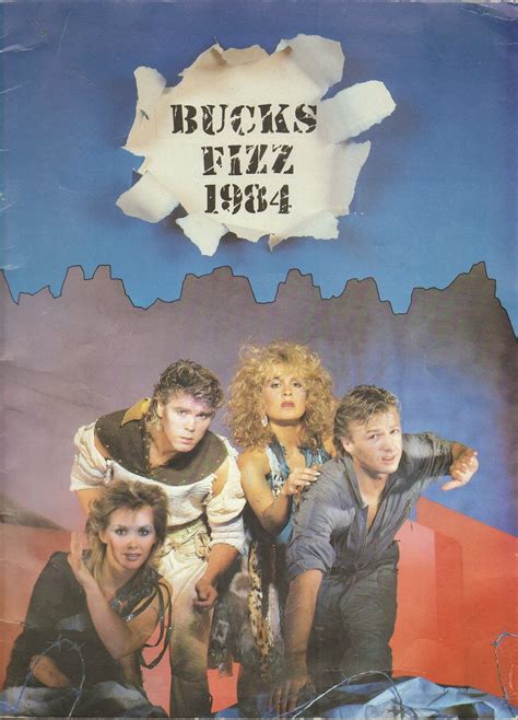 Bucks fizz are an english pop music group, formed in 1981 to compete in the eurovision song contest grand prix d'eurovision de la chanson 1981 in dublin (ireland). Top Of The Pops 80s: Bucks Fizz 1984 Tour Programme