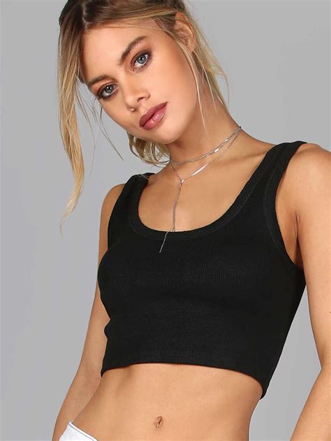 We did not find results for: Ribbed Crop Tank Top | SHEIN USA