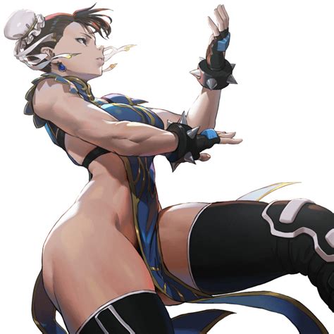 Rule 34 Alternate Costume Capcom Chun Li Female Only Fighting Stance Huge Ass Loped Muscular