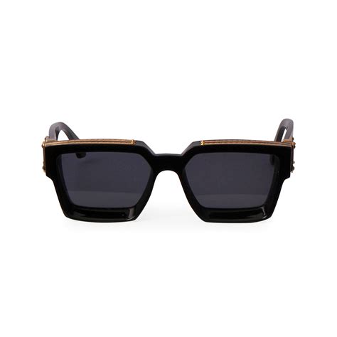 louis vuitton millionaire sunglasses z1165w black luxity