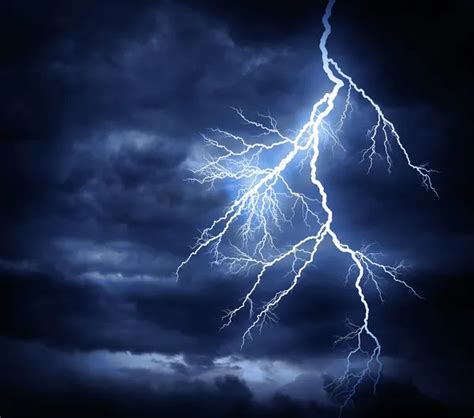 Lightning Strike Stock Image Everypixel