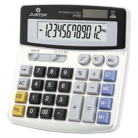 Calculadora Justop JP 626 12 Dígitos Batik Librería Papelería
