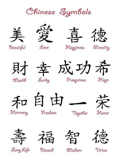 Small Easy Tattoos For Guys Easy Chinese Symbols Soto Dellittef