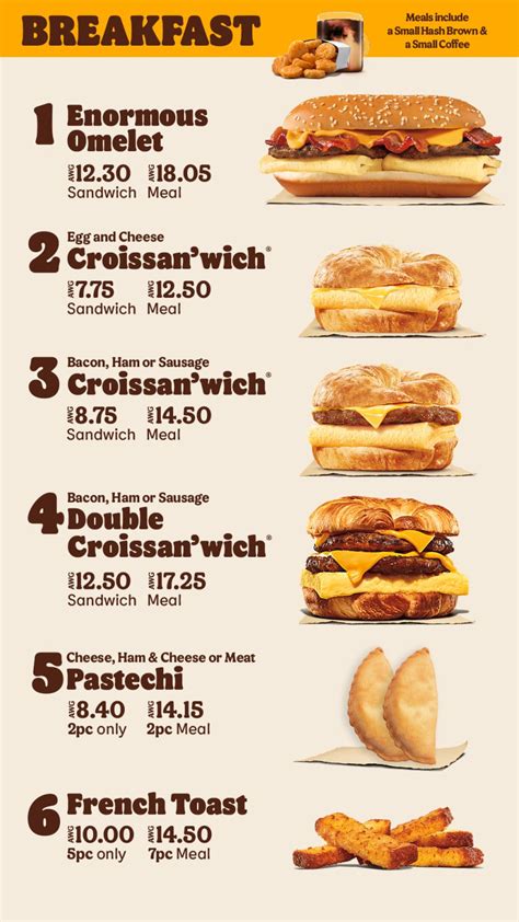 Burger King Breakfast Menu Prices Canada Latest