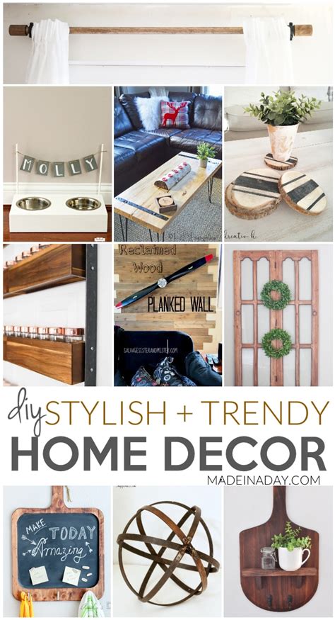 As we gear up for a new decade, it's wondering which home decor trends are headed out and which are on their way in? Stylish + Trendy DIY Home Decor Ideas | Made In A Day