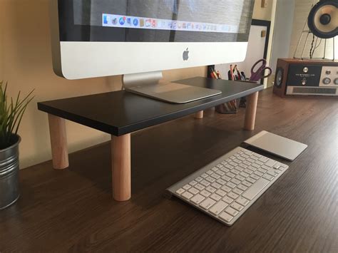 9 Diy Computer Monitor Riser Stand 4 Steps With Pictures