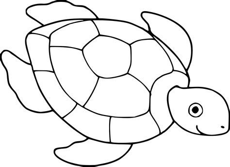 Élégant tortue De Mer Coloriage  30000 ++ collections de pages à