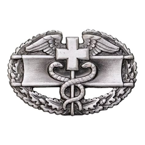 Army Combat Medical 1st Award Badge Oxidized Finish