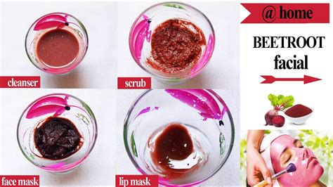 Beetroot Facial For Glowing Skin Beetroot Cleanser Beetroot Scrub