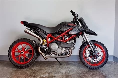 Custom Ducati Hypermotard 796 By Jesse Spade Bikebound