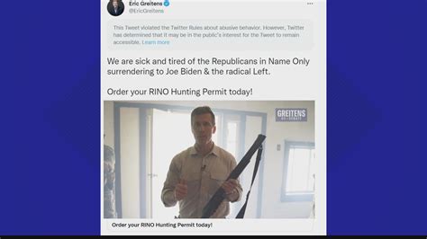 Facebook Greitens Rino Hunting Campaign Ad Violates Standards