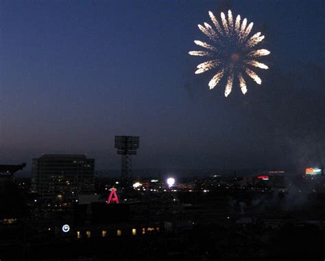 Fourth Of July Fireworks At Angel Stadium Fourth Of July F Flickr