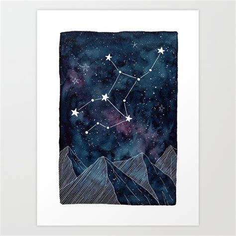 Constellation Art Constellations Matching Paint Colors Virgo Zodiac