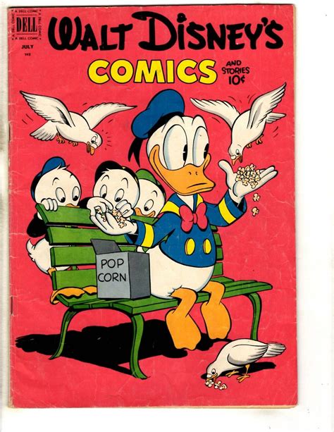 Walt Disneys Comics And Stories 142 Fn Dell Golden Age Comic Book