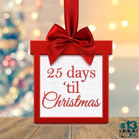 Theres Only 25 Days Until Christmas Santaclaus Santaiscoming