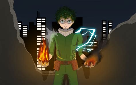 What If Deku Had All For One By Whymeiy On Deviantart