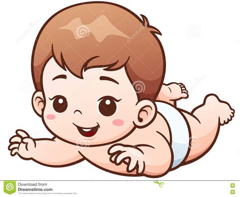 Baby Stock Vector Illustration Of Toddler Brother Smile