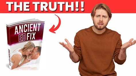 Ancient ED Fix Review Natural Solution For Erectile Dysfunction YouTube