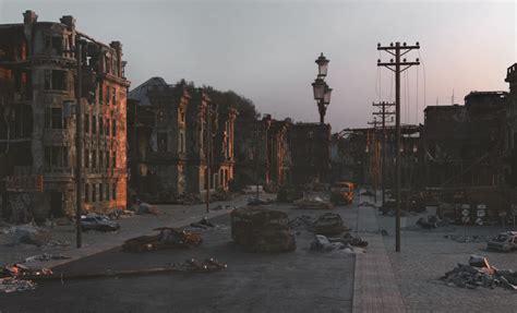 Architectural Visualization Abandoned City Abandoned Cities City