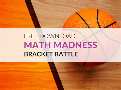 Free March Madness Math Worksheets Grades 16