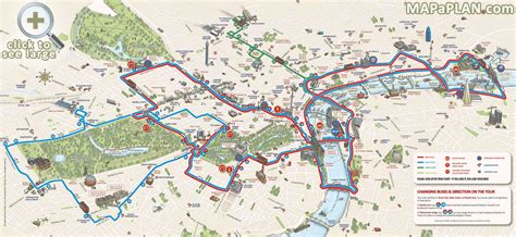 London Map With Tourist Attractions