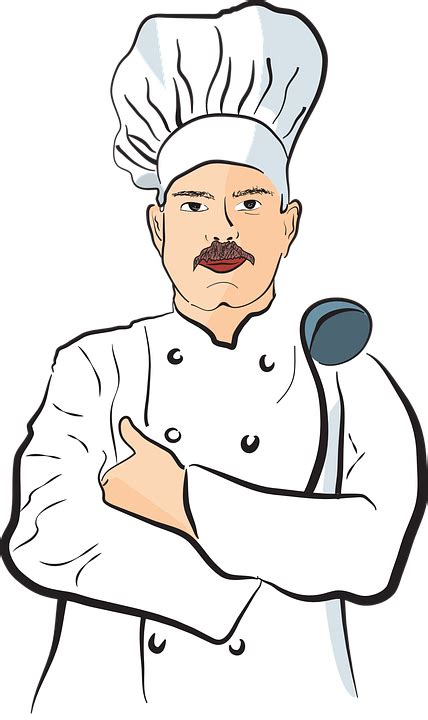 Men Chef Man Free Vector Graphic On Pixabay