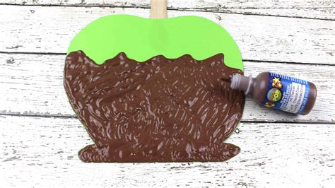 Easy Candy Apple Fall Craft For Kids Fall Festival Craft