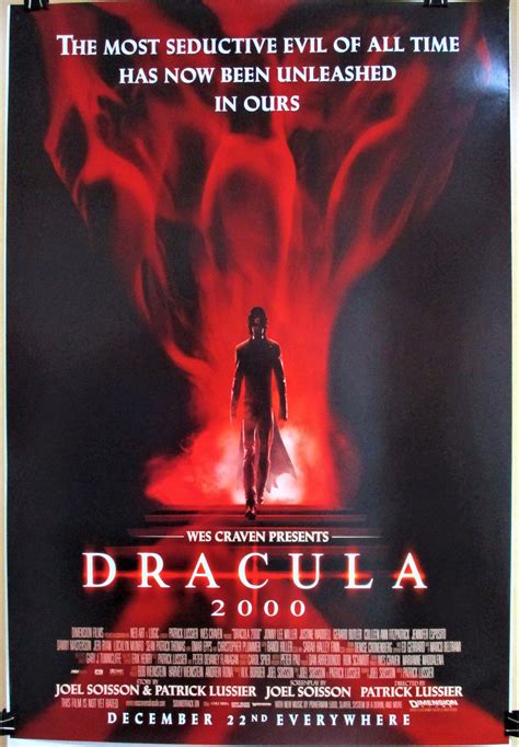 Dracula 2000 Original One Sheet Movie Poster 27×40 Gerard Butler