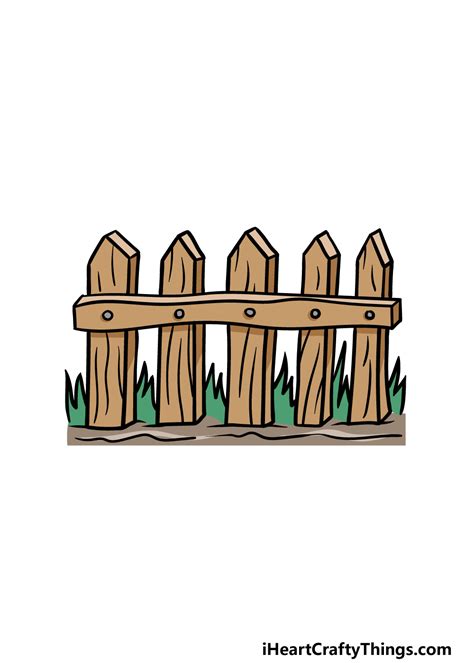 How To Draw A Fence Mena Offece