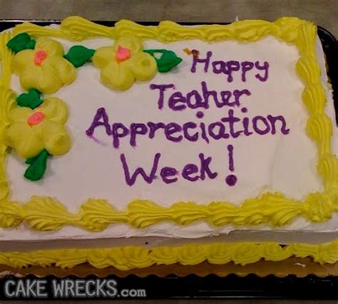 A cake that doesn't even need icing to taste fantastic. Cake Wrecks - Home - Oh, the Irony