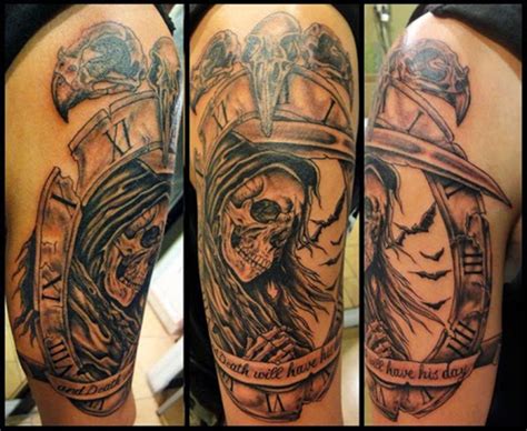 35 Scary Grim Reaper Tattoo Designs Ideas For Men And Women