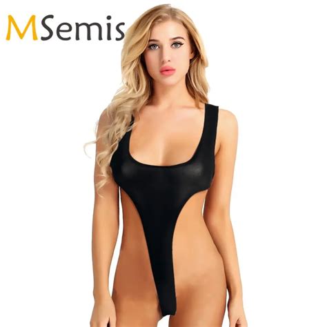 Order Online Best Quality Us Womens One Piece Mesh Bodysuit See Through Lingerie High Cut