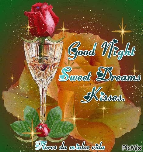 Good Night Sweet Dreams Kisses Free Animated  Picmix