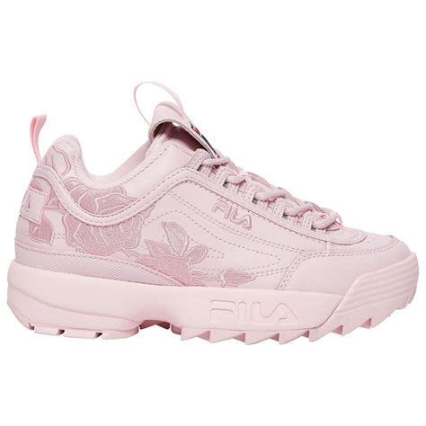 Fila Womens Disruptor Ii Premium Repeat In Pink Lyst