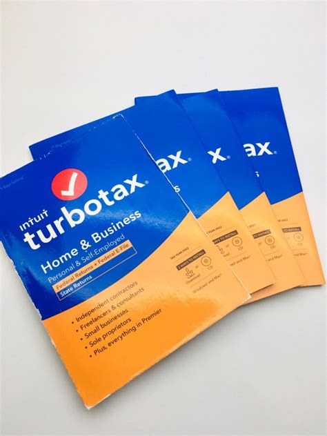 NEW Intuit Turbotax Home Business Federal State 2022 PC For