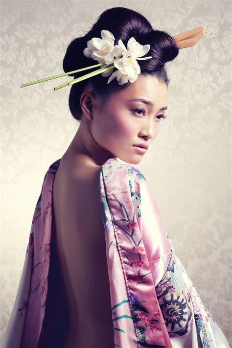 traditional japanese geisha hair ornaments mini jiajia japanese girl geishas beautiful